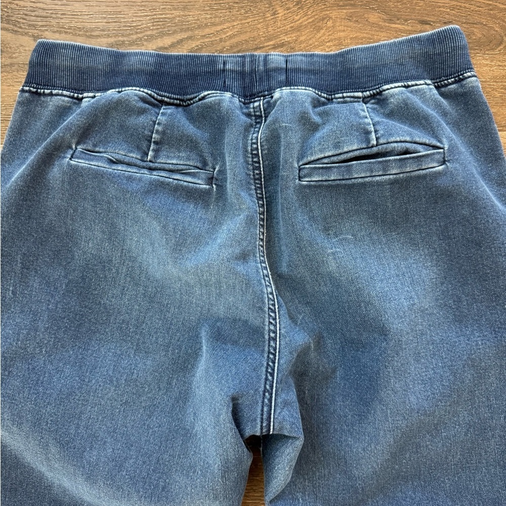 GAP Blue Jogger Pants, women’s size medium petite - Picture 7 of 7